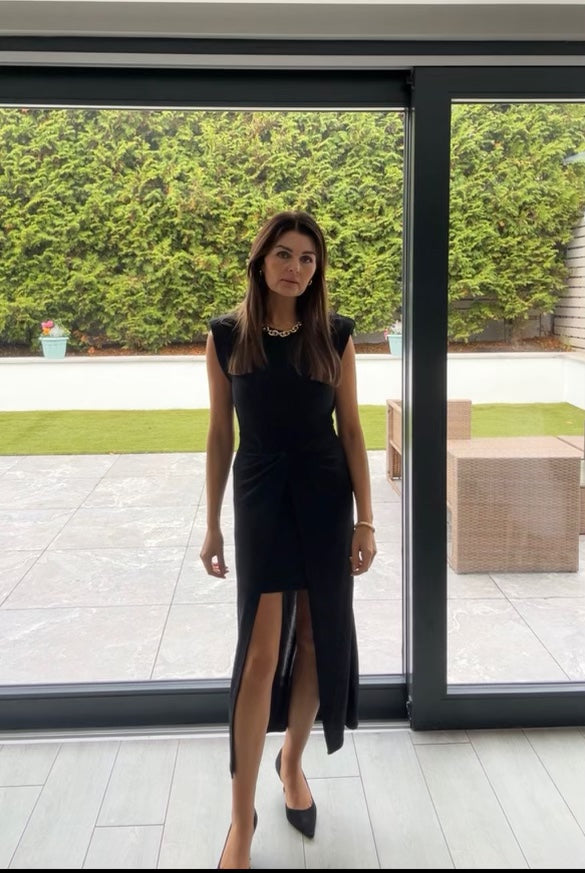 ELEGANT PARTY DRESS BLACK