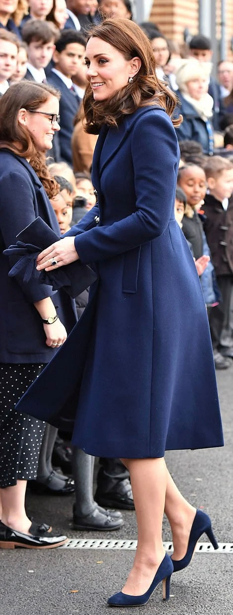 A LIST DUTCHESS NAVY COAT
