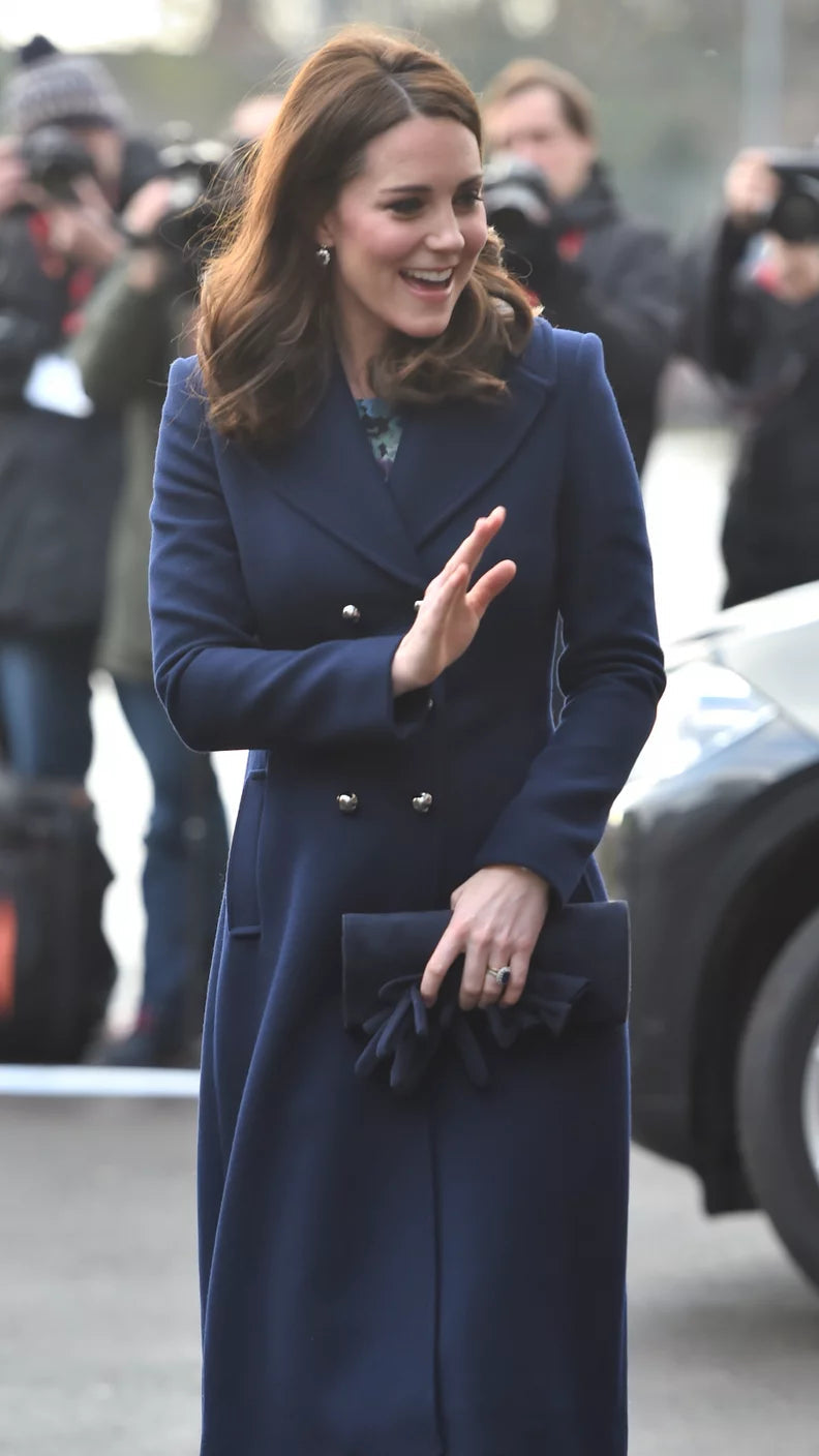 A LIST DUTCHESS NAVY COAT