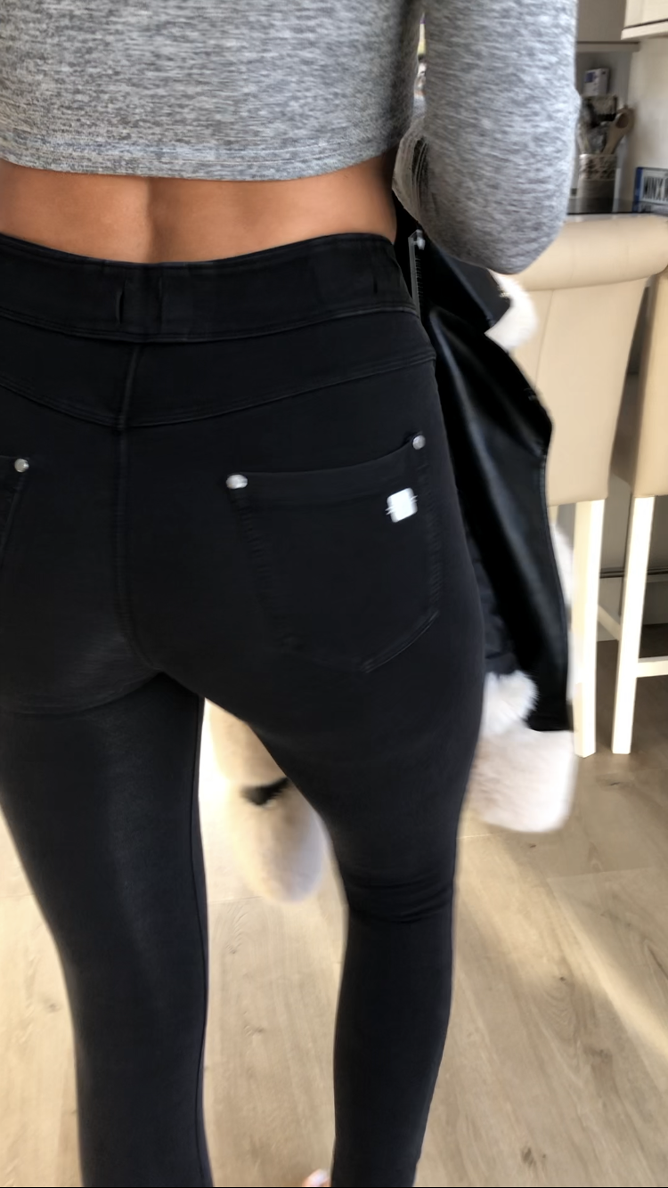 AMAZING FREDDY JEANS N.O.W. PERFECT PANTS BLACK DENIM