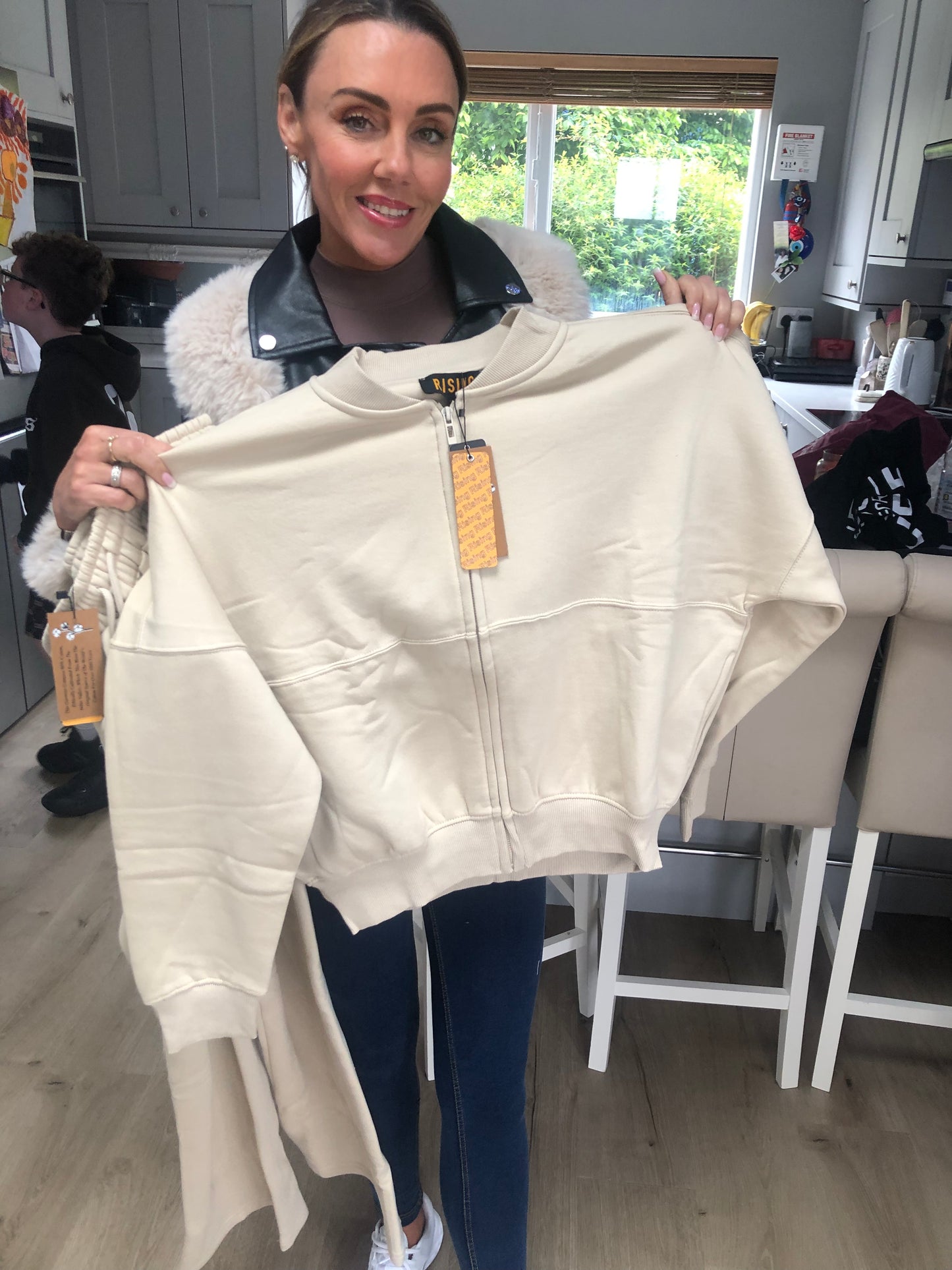 COZY CAPPUCINO TRACKSUIT 2 piece