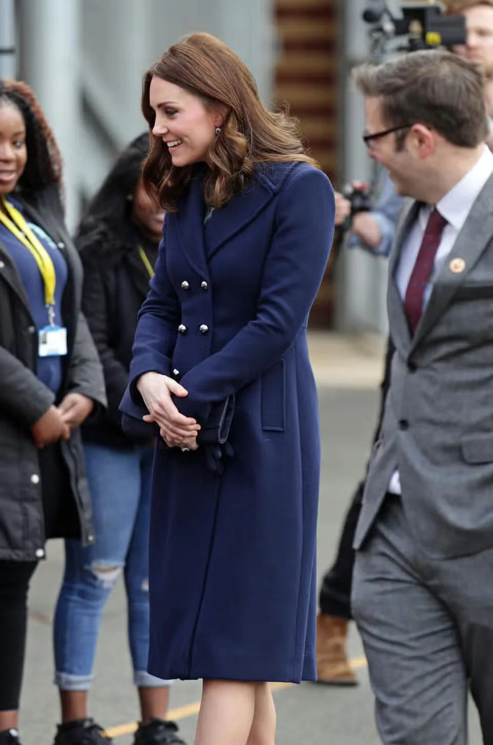 A LIST DUTCHESS NAVY COAT