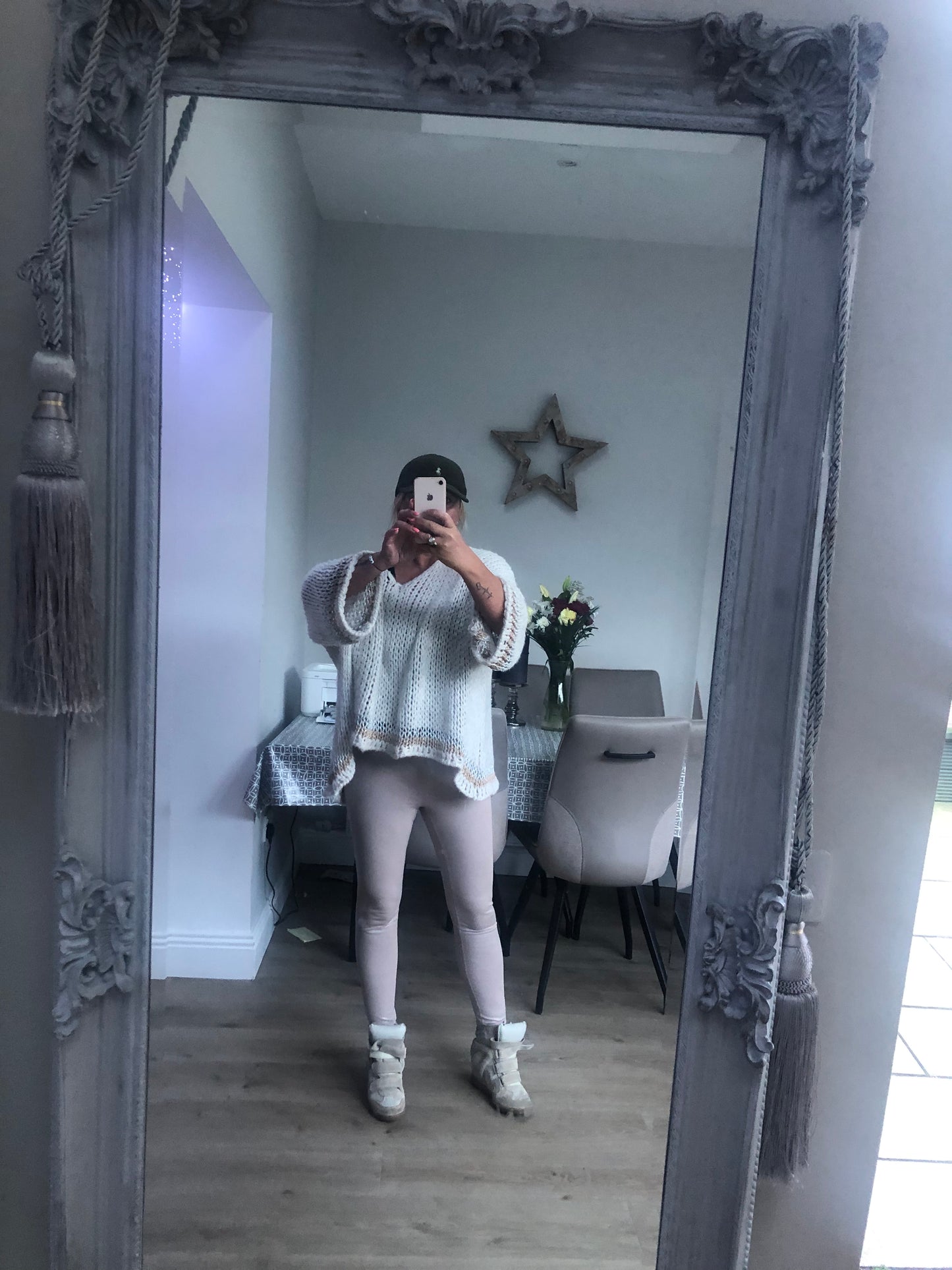 LARASFASHION WHITELIGHT KNIT