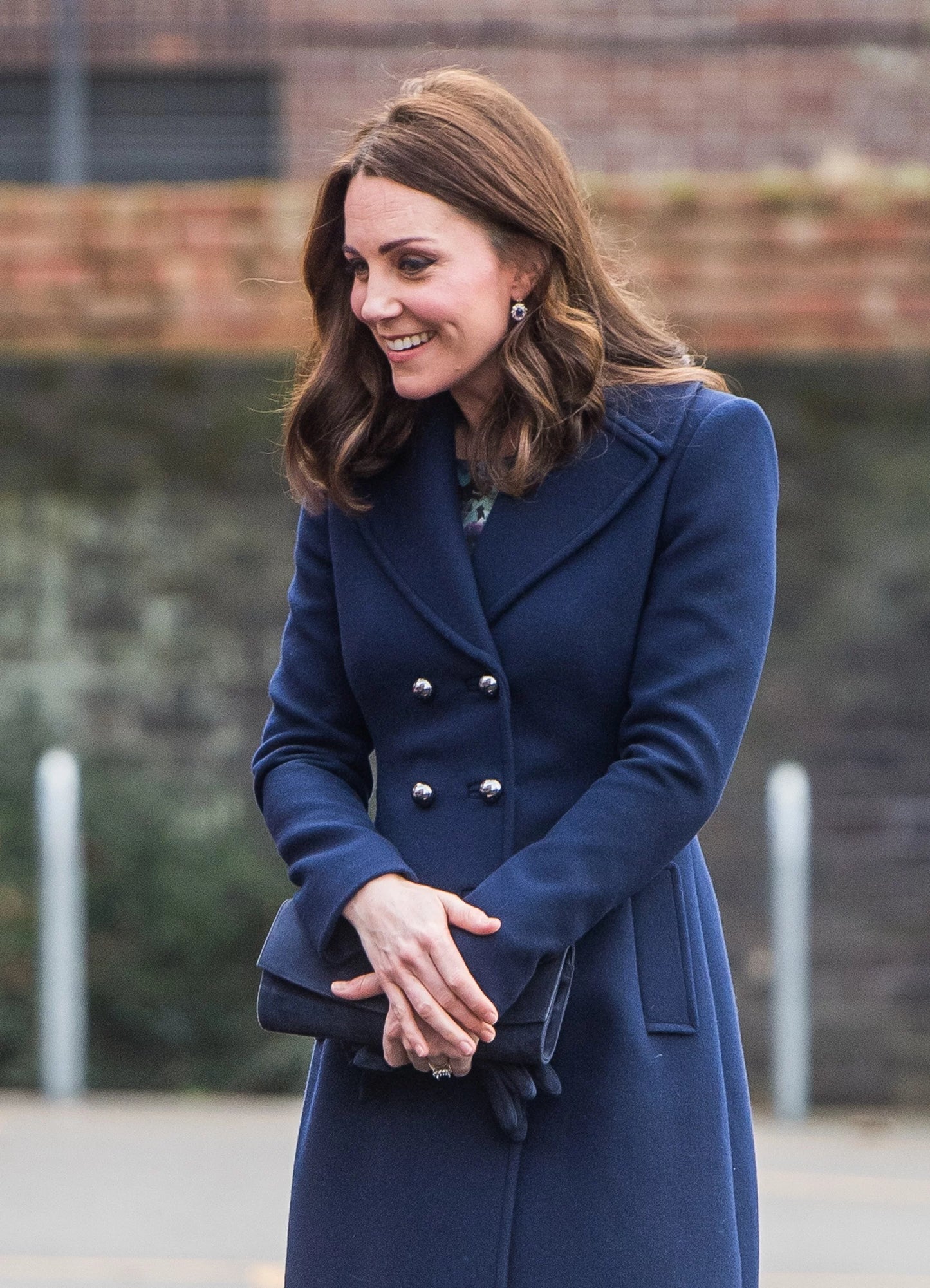 A LIST DUTCHESS NAVY COAT