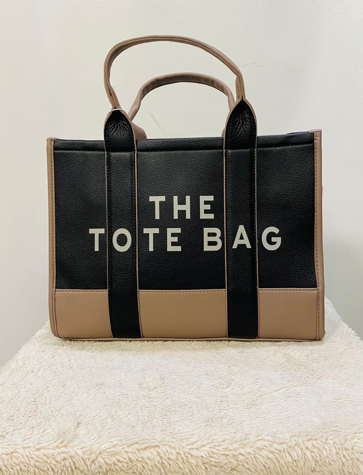 LARASFASHION TOTE BAG LARGE BROWN