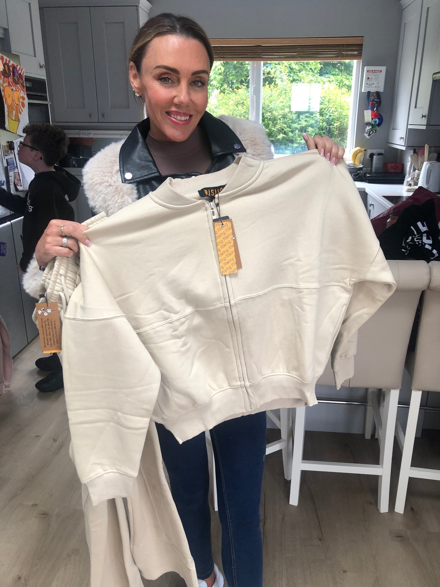 COZY CAPPUCINO TRACKSUIT 2 piece