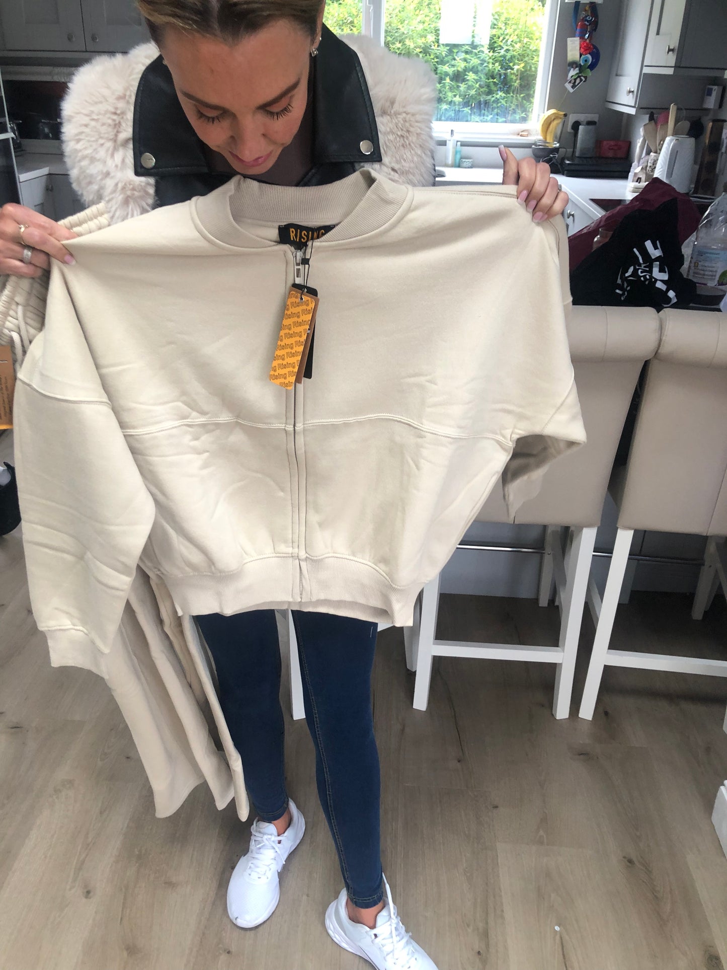 COZY CAPPUCINO TRACKSUIT 2 piece