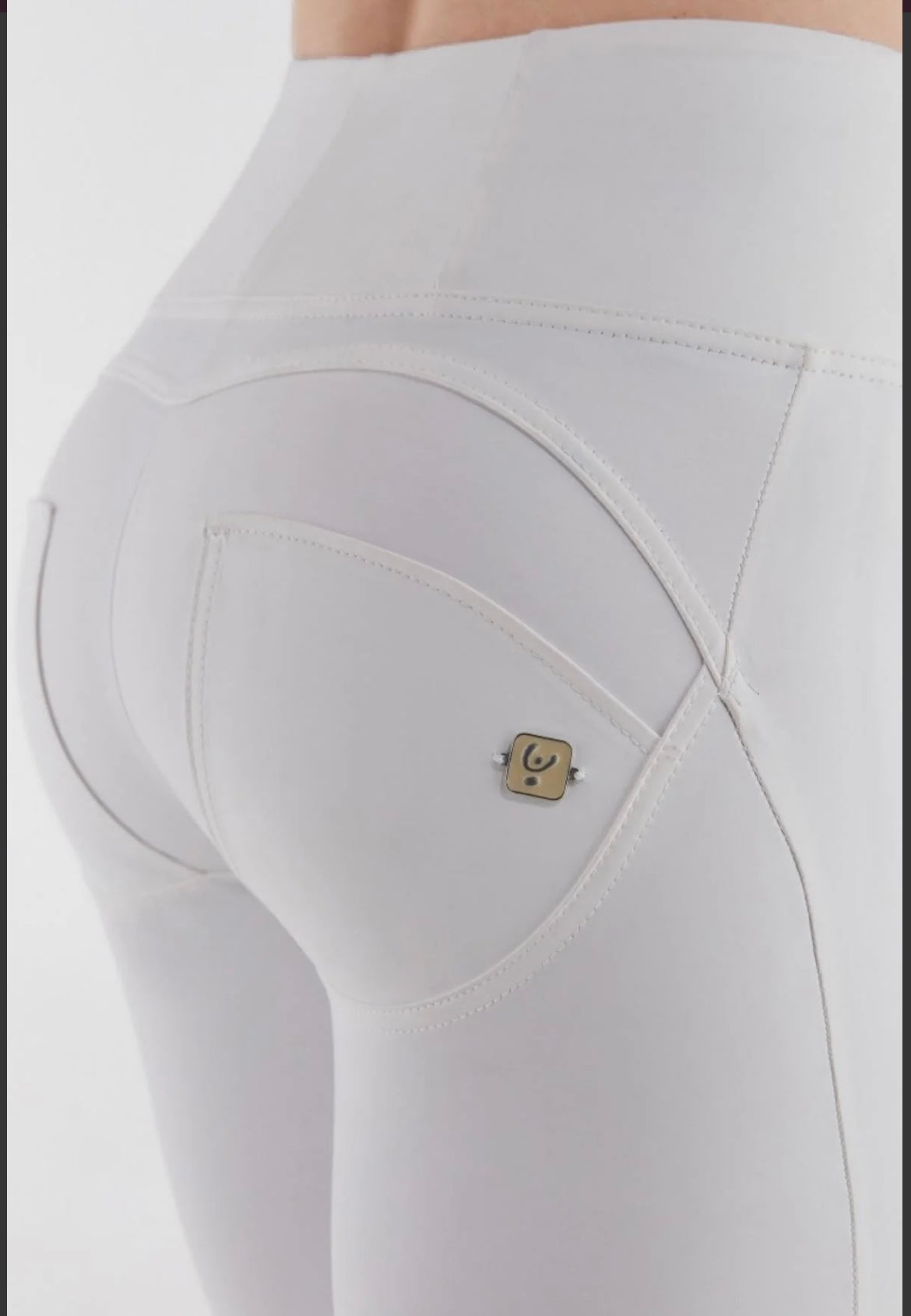 AMAZING FREDDY WHITE LEATHER PANTS