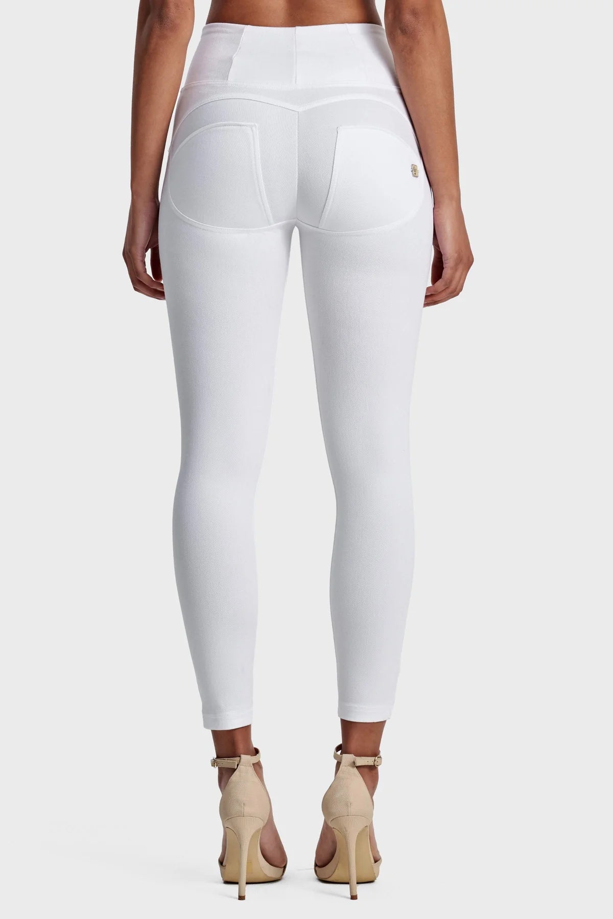 AMAZING FREDDY WHITE LEATHER PANTS