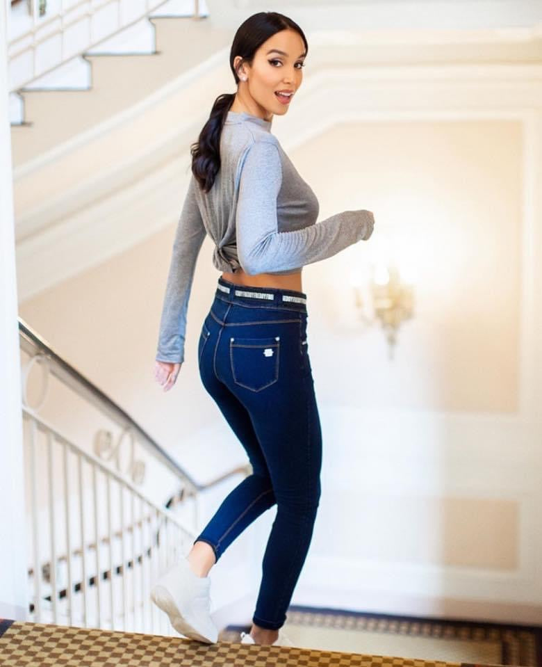 AMAZING FREDDY JEANS N.O.W. PERFECT PANTS BLUE DENIM