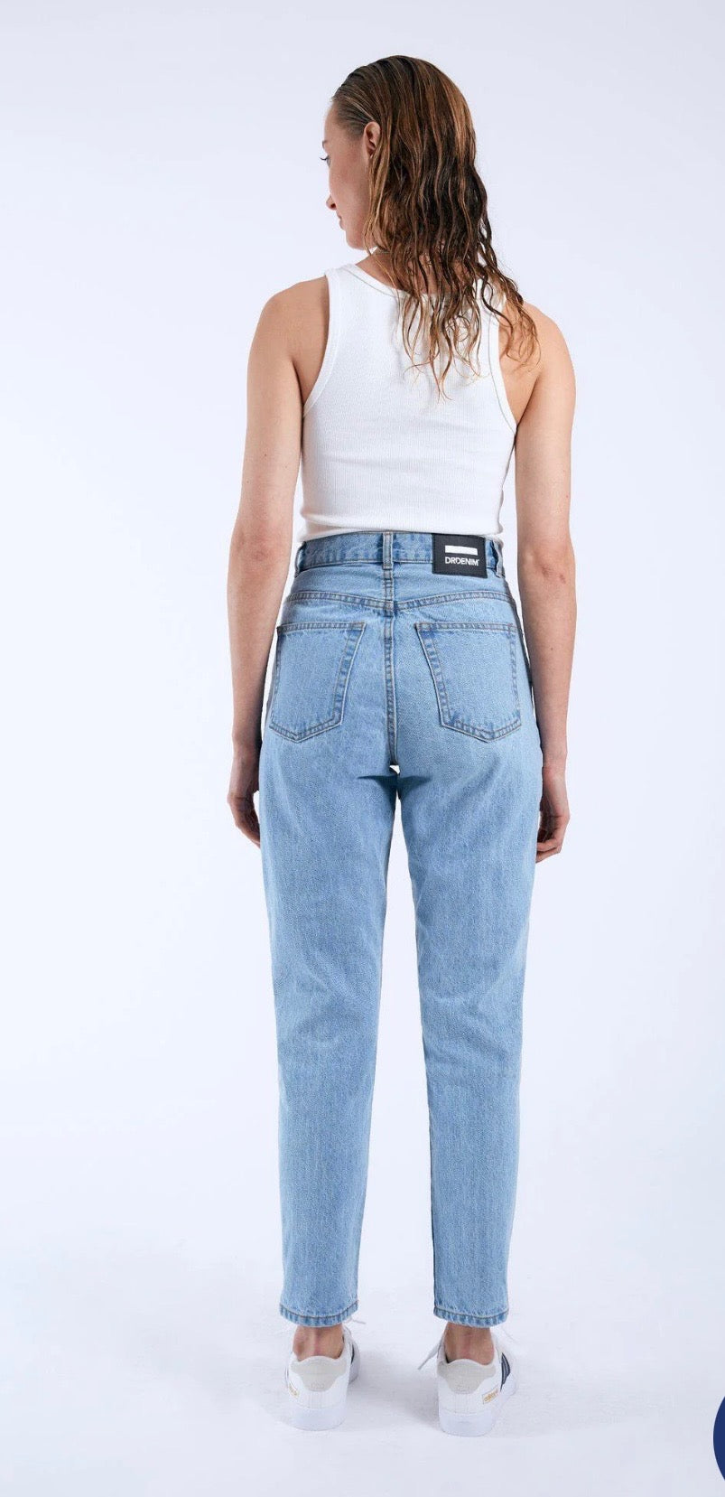 LMITED EDITION MOM JEANS DR.DENIM PALE BLUE