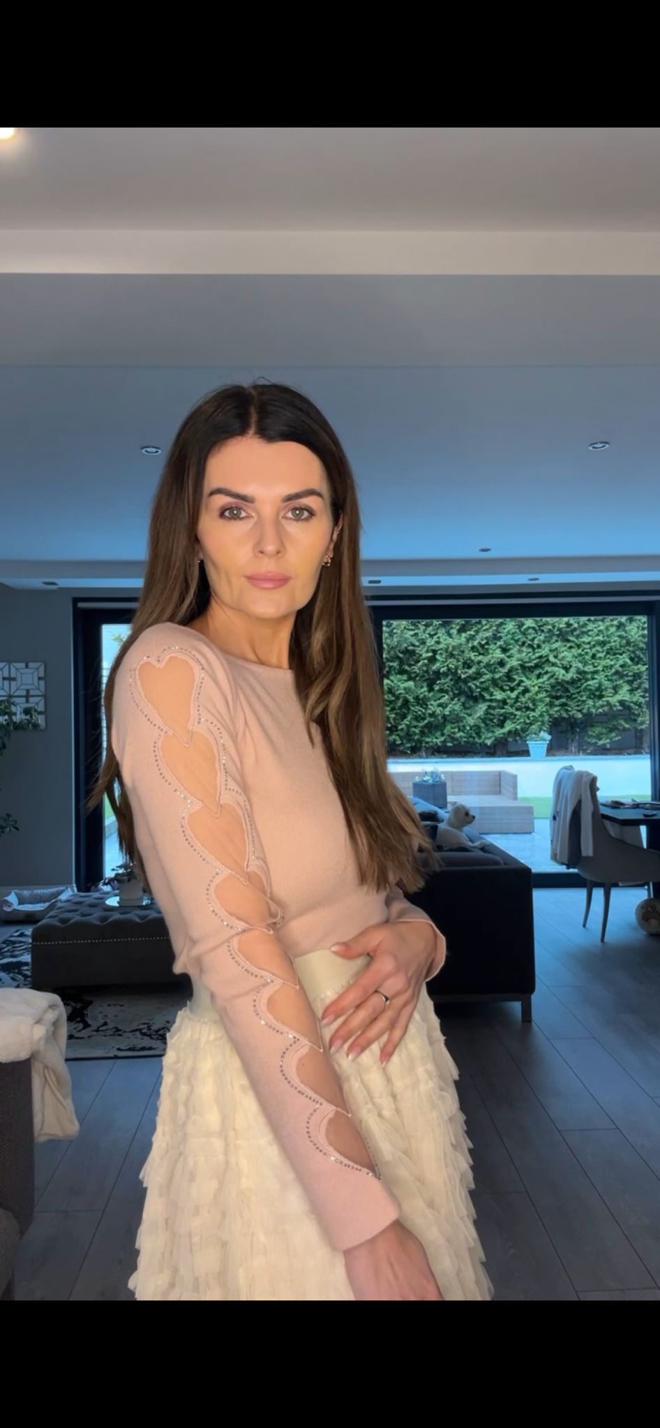 LARAS LOVE HEART KNIT