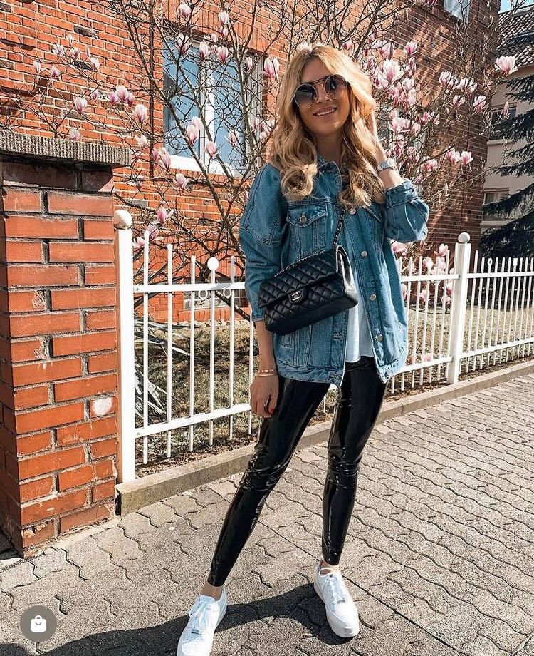 COMMANDO PATENT LEATHER TROUSER LEGGING