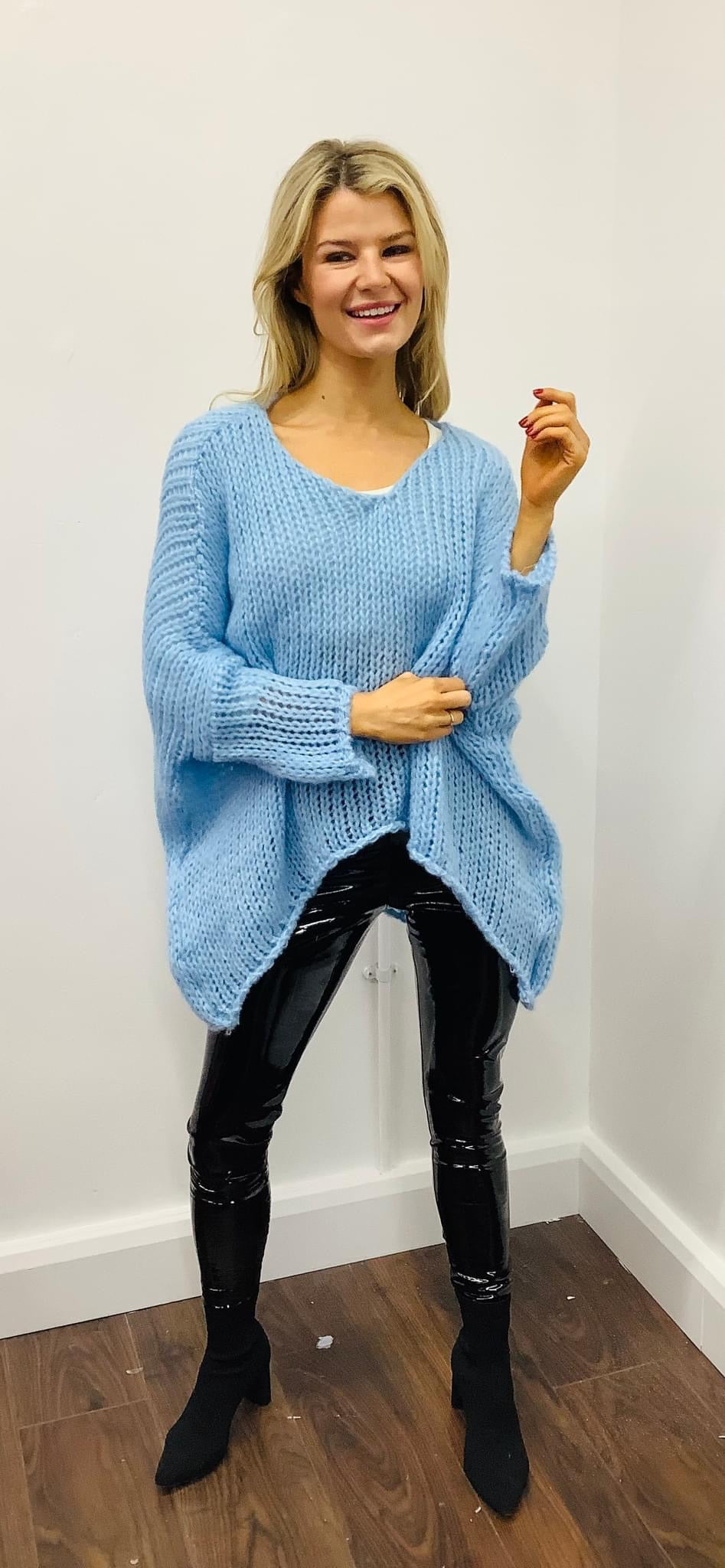 LARAS PERFECT KNIT BABY BLUE