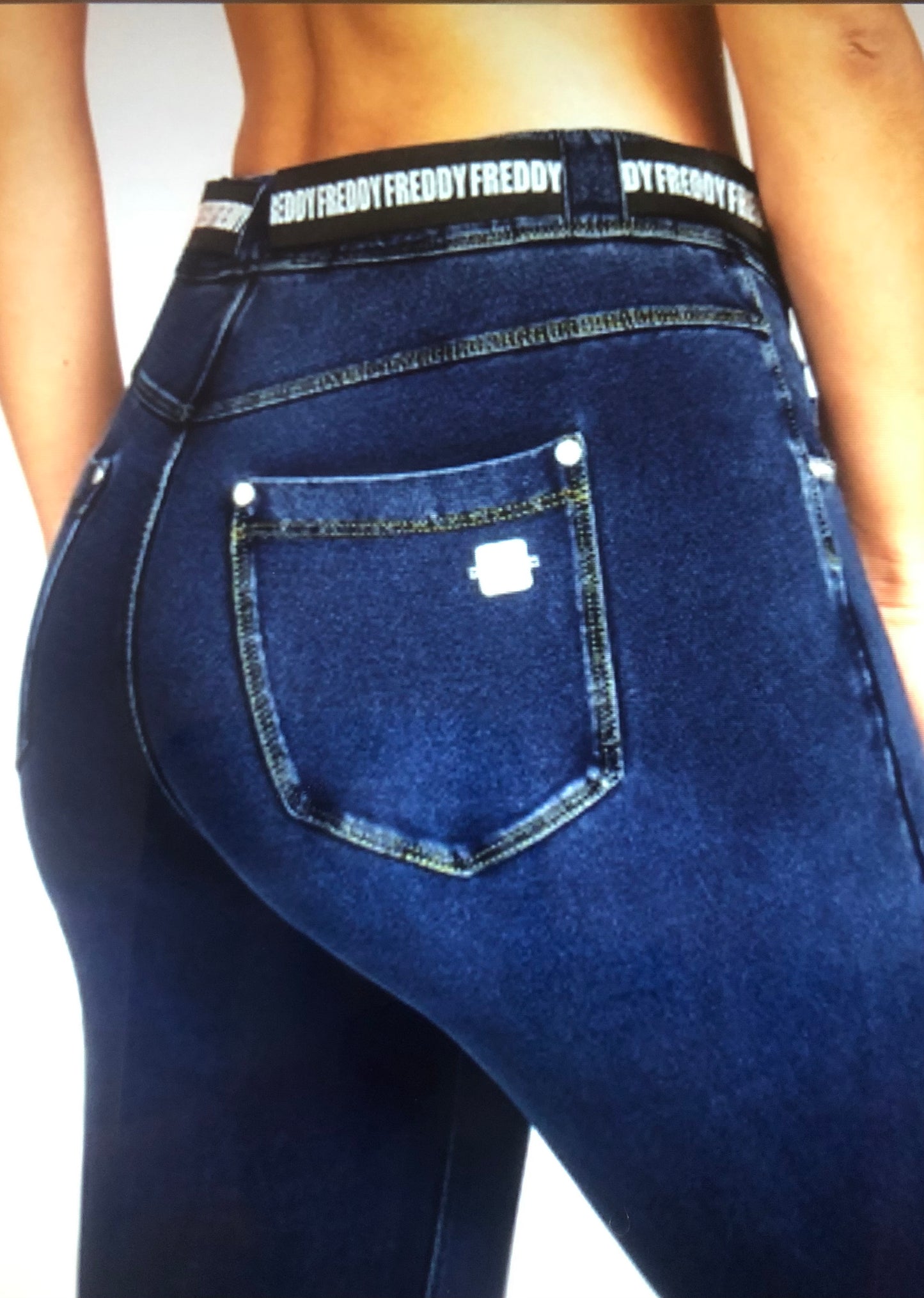 AMAZING FREDDY JEANS N.O.W. PERFECT PANTS BLUE DENIM