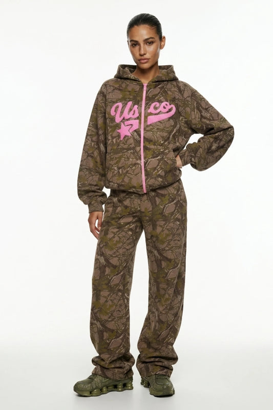 USCO The Stargazer Tracksuit In Camo Print