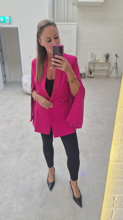 Pink Blazer fuchsia Pink