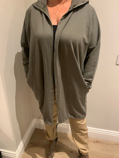 DIAMANTÉ ANGEL WING HOODED JACKET