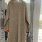 MOCCA ORANGE STAR LONG CARDI