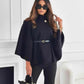 LARASFASHION  BELTED  CAPE