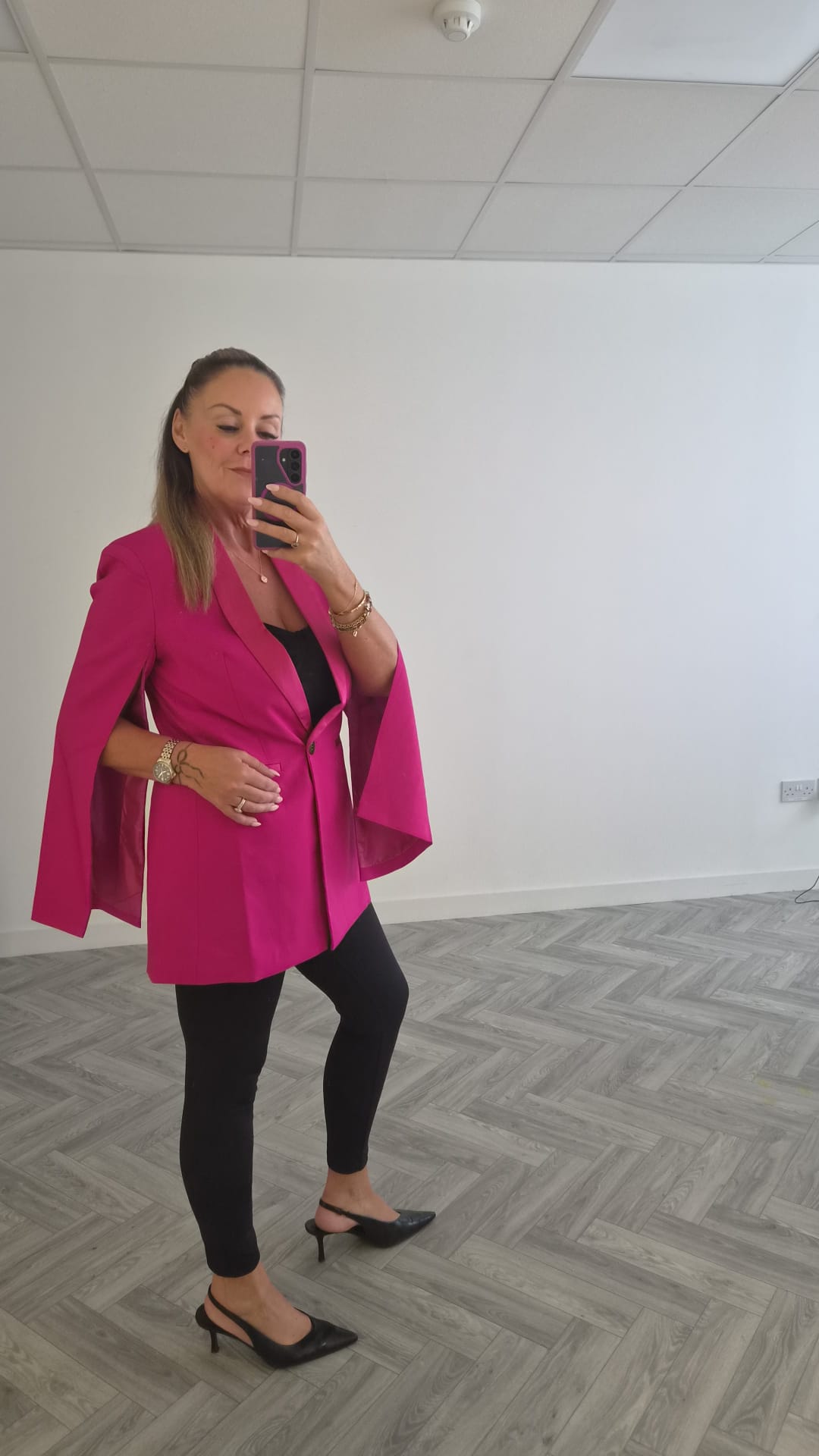 Pink Blazer fuchsia Pink