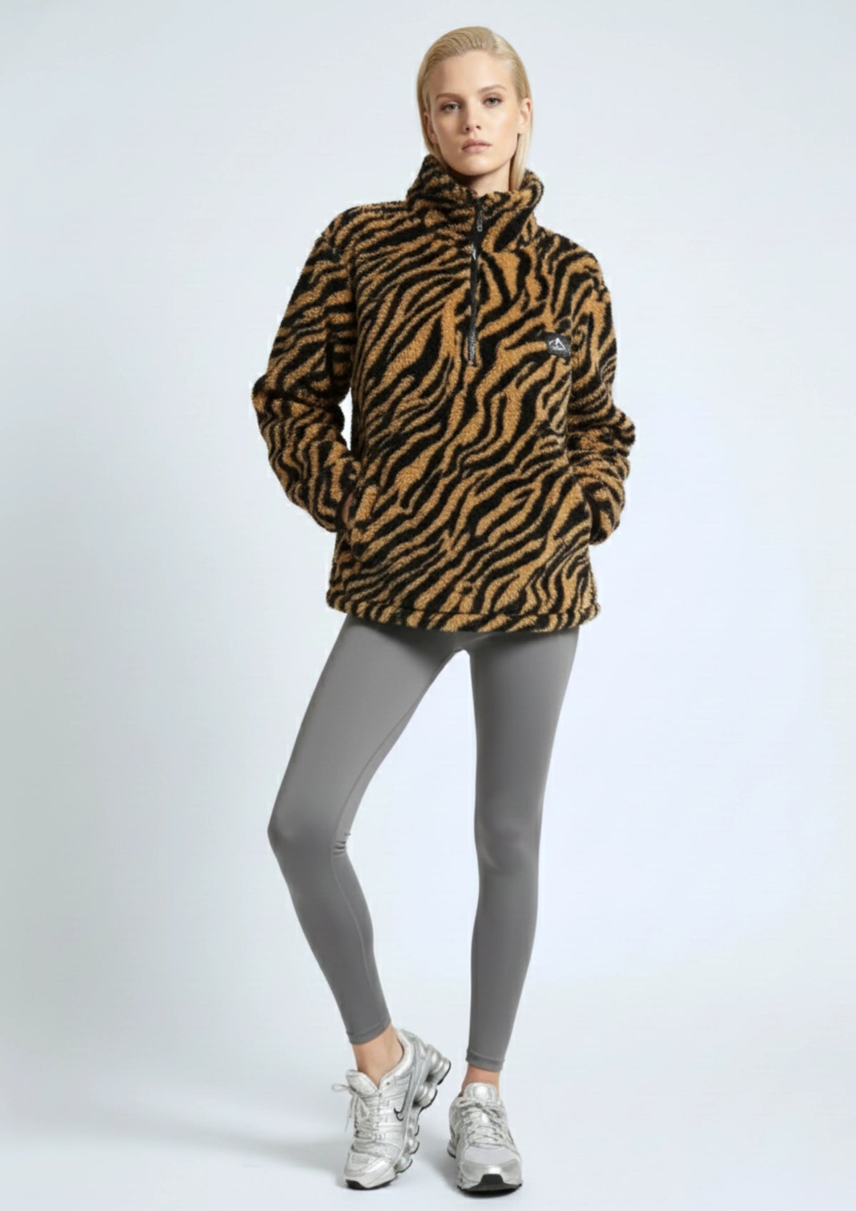 USCO Trek fleece in Tiger