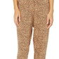 DKNY ANIMAL PRINT SOFT JOGGER HOODY SET