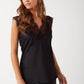 LACE SILK CAMI BLACK