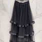 LARAS DREAM TULLE  & SATIN SKIRT .