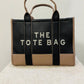 LARASFASHION TOTE BAG LARGE BROWN