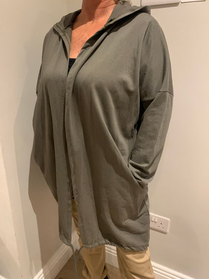 DIAMANTÉ ANGEL WING HOODED JACKET