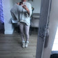 LARASFASHION WHITELIGHT KNIT