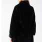 LARASFASHION TEDDY COAT BLACK