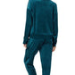 DKNY Velour Luxe Top and Jogger Set