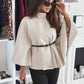 LARASFASHION  BELTED  CAPE