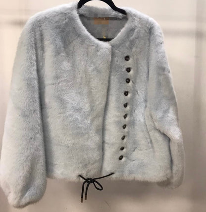 BLUE ICE FUR JACKET