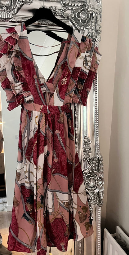 BOHO BLUEBELL DRESS PINK