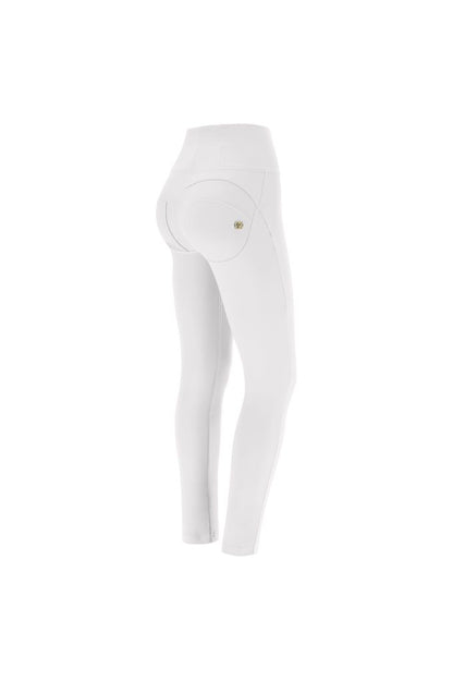 Freddy Women’s White Leather Pants High Waisted Skinny