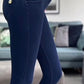 AMAZING FREDDYS NAVY , 3 BUTTON HIGH WAIST BLUE STICH
