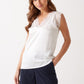 LACE SILK CAMI WHITE