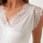 LACE SILK CAMI WHITE