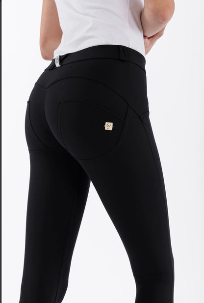 Freddy Original Shiny Skinny Black Jeans