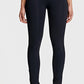 AMAZING FREDDYS ZIP HIGH-RISE SKINNY SHINY ORGANIC BLACK