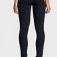 AMAZING FREDDYS ZIP HIGH-RISE SKINNY SHINY ORGANIC BLACK