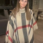 LARASFASHION BURB SOFT PONCHO
