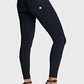 AMAZING FREDDYS ZIP HIGH-RISE SKINNY SHINY ORGANIC BLACK
