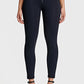 AMAZING FREDDYS ZIP HIGH-RISE SKINNY SHINY ORGANIC BLACK