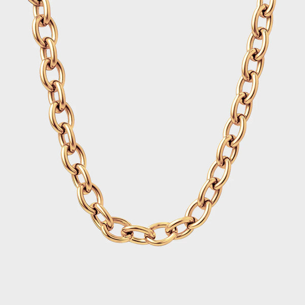 CHARM CHAIN THICK 18ct GOLD plated