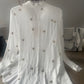 WHITE GOLD BLOUSE