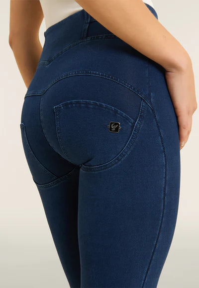 Freddy Lace Up Detail Denim High Waist Flares